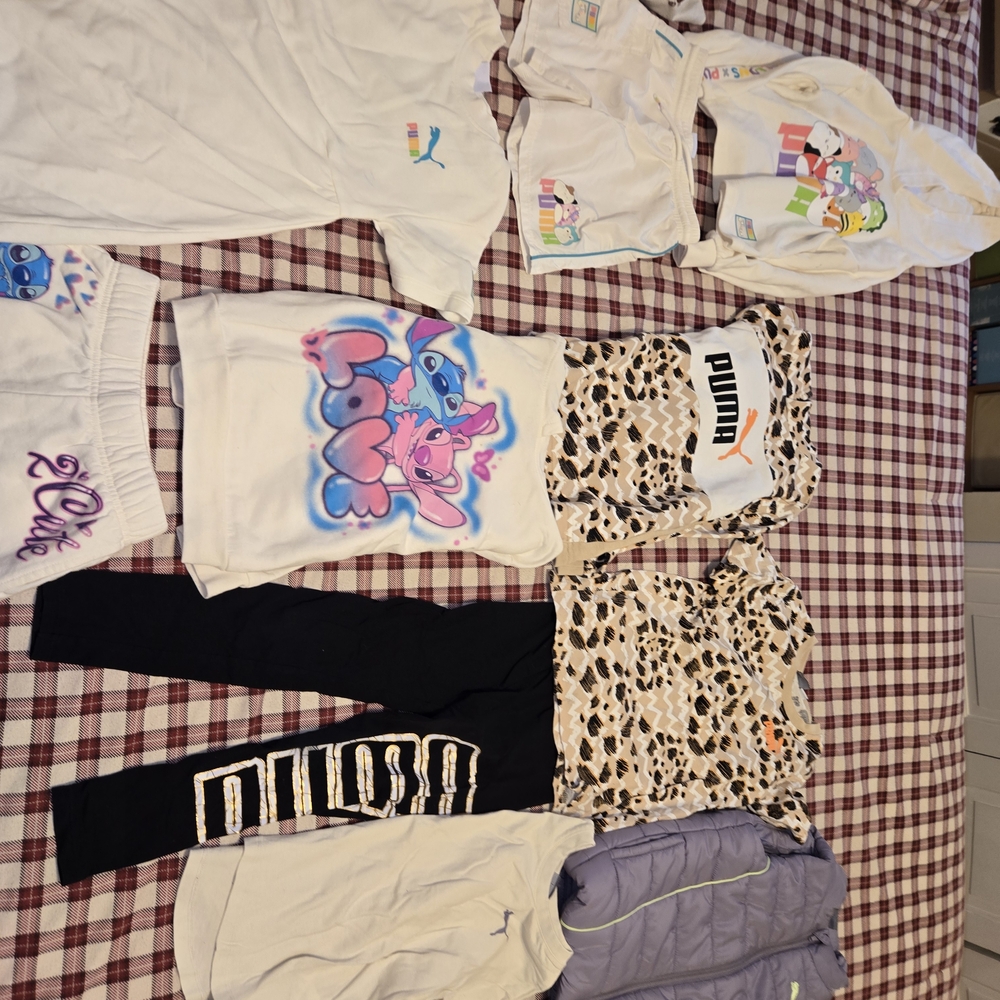 Puma Leopard Print Outfit Set